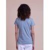 Generic Women's Casual Cotton Printed Half Sleeve Round Neck T-Shirt (Teegrey)