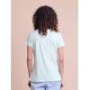 Generic Women's Casual Cotton Printed Half Sleeve Round Neck T-Shirt (MintGreen)
