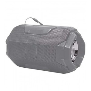 Generic Plastic Rubber Wireless AO105 Bluetooth Speaker (Grey)