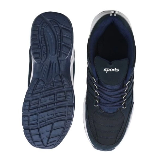 Generic Men's Casual Synthetic Leather Lace-Up Shoes (Navy Blue) Generic Men's Casual Synthetic Leather Lace-Up Shoes (Navy Blue)