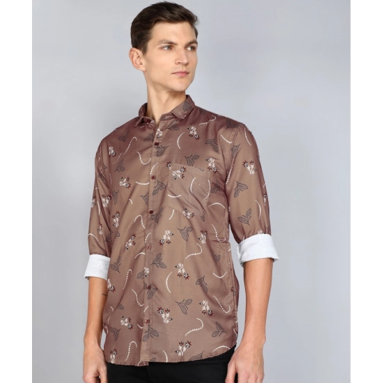 Generic Men's Casual Viscose Rayon Printed Full Sleeve Collar Shirt (Multicolor) Generic Men's Casual Viscose Rayon Printed Full Sleeve Collar Shirt (Multicolor)