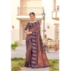 Generic Women's Banarasi Silk Woven Saree With Unstitched Blouse 5.5Mtr (Blue)