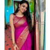 Generic Women's Banarasi Silk Woven Saree With Unstitched Blouse 5.5Mtr (Pink)