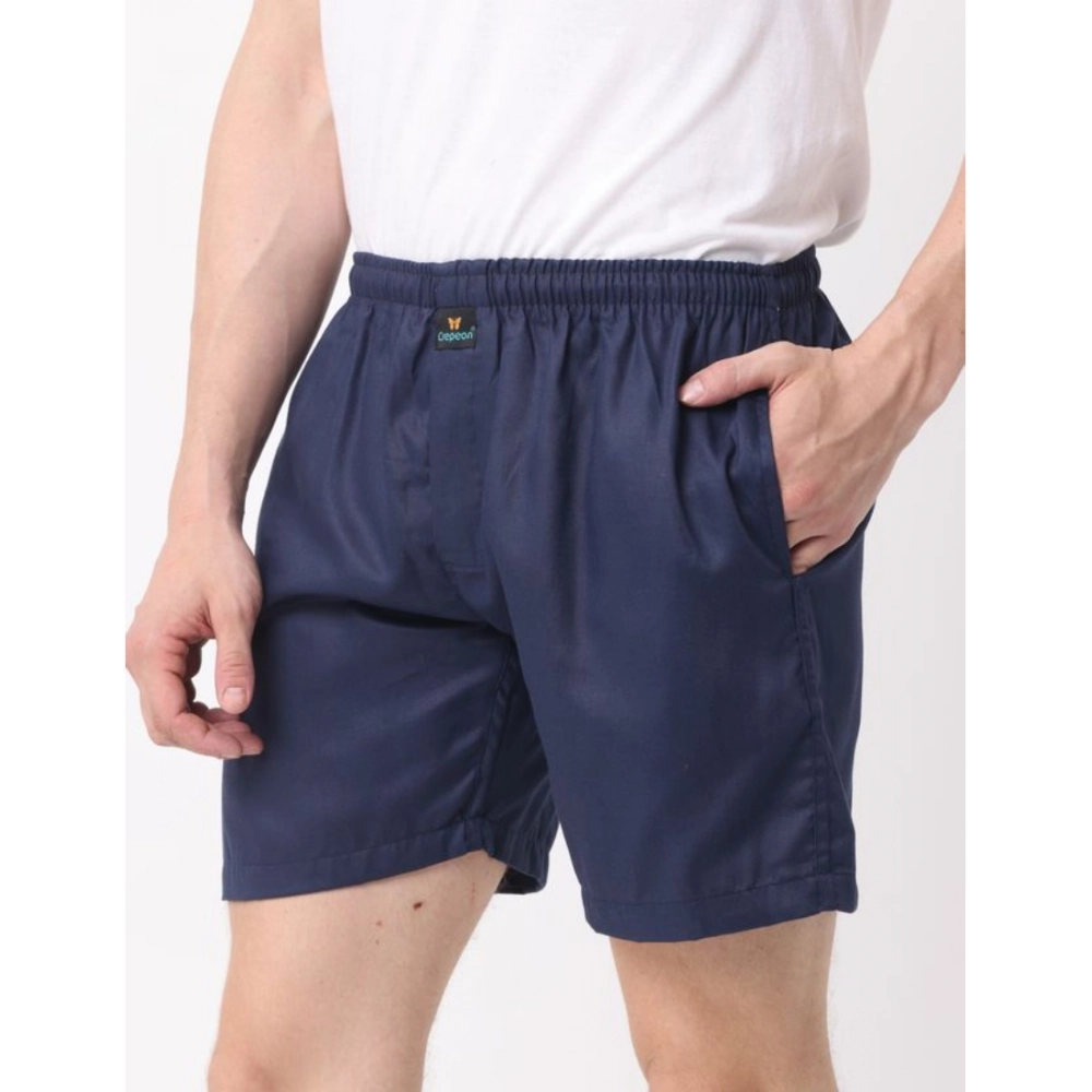 Generic Pack_of_2 Men's Polycotton Solid Boxer Shorts (Multicolor) Generic Pack_of_2 Men's Polycotton Solid Boxer Shorts (Multicolor)
