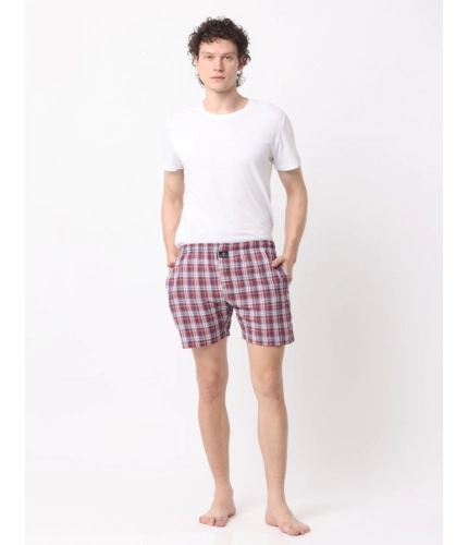 Generic Pack_of_2 Men's Polycotton Checked Boxer Shorts (Multicolor) Generic Pack_of_2 Men's Polycotton Checked Boxer Shorts (Multicolor)
