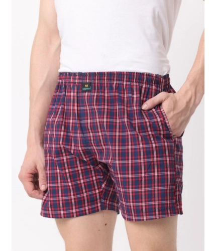 Generic Pack_of_2 Men's Polycotton Checked Boxer Shorts (Multicolor) Generic Pack_of_2 Men's Polycotton Checked Boxer Shorts (Multicolor)