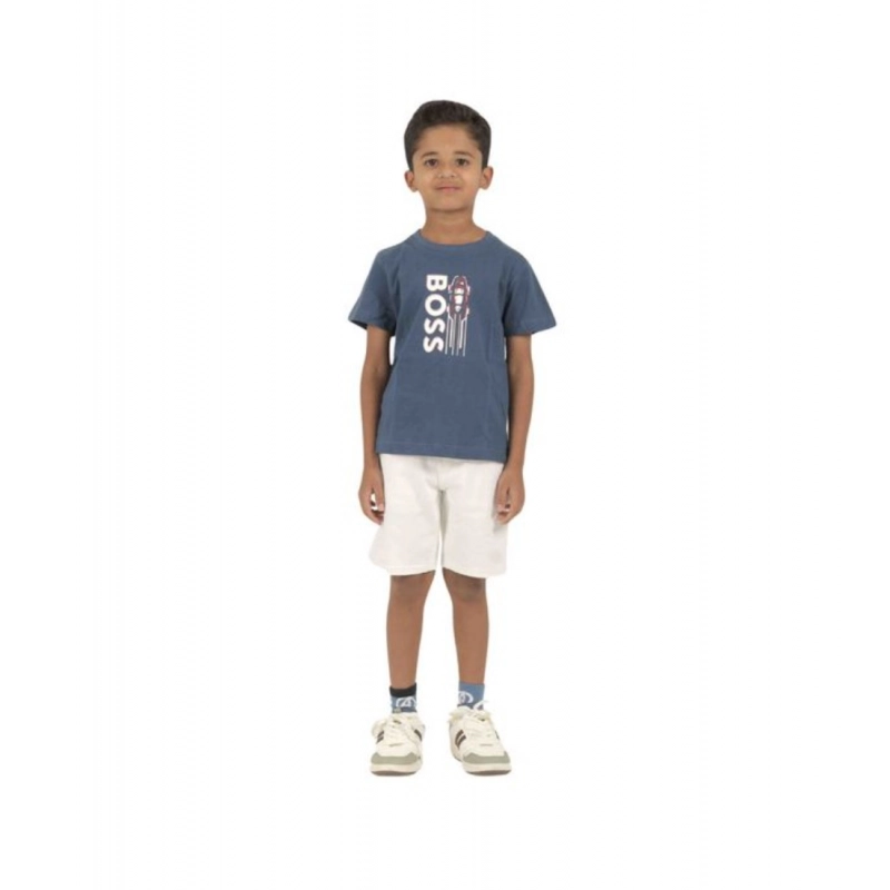 Pack of 3 Boy's Cotton Printed Short Sleeve T-Shirt's (Multicolor)