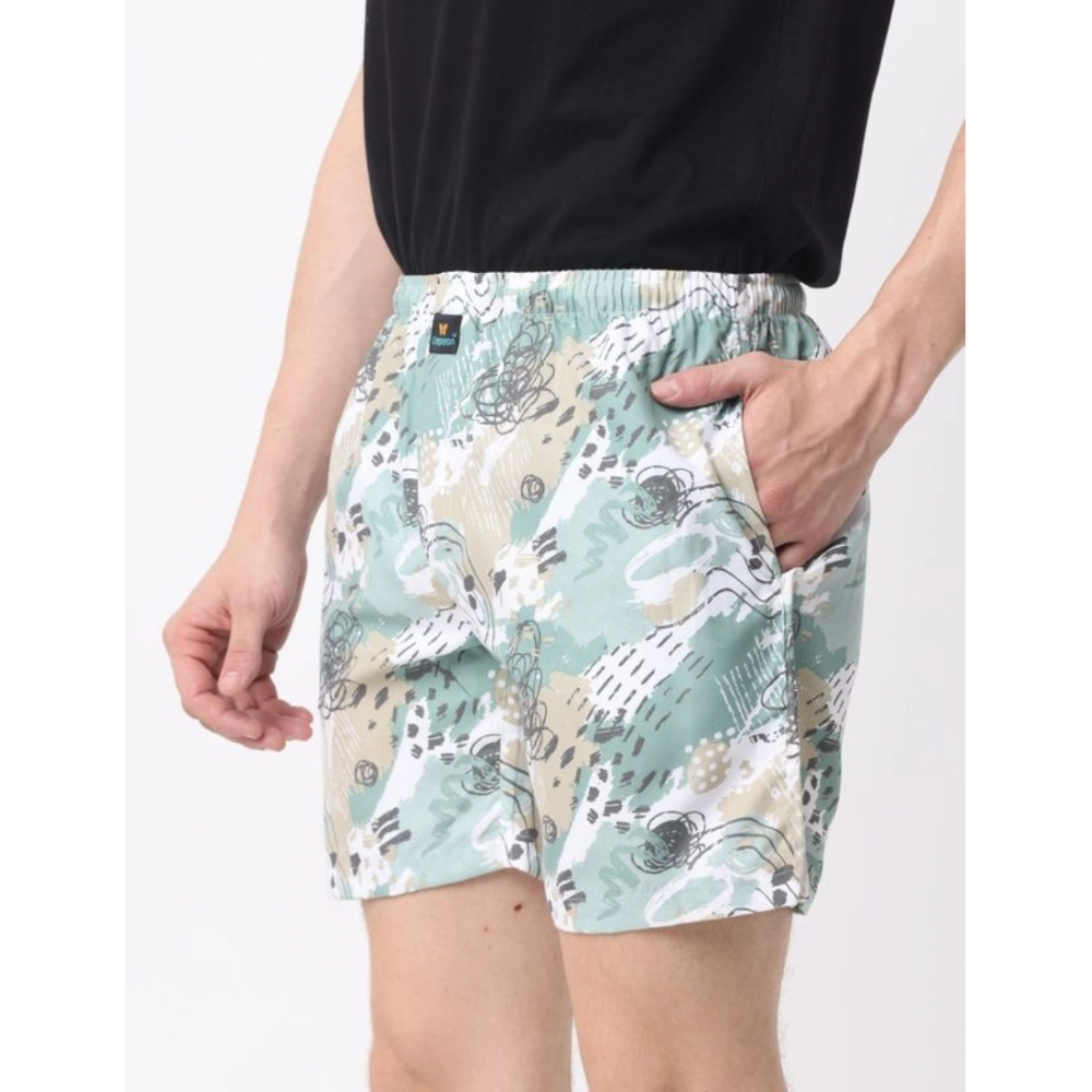 Generic Pack_of_2 Men's Polycotton Printed Boxer Shorts (Multicolor) Generic Pack_of_2 Men's Polycotton Printed Boxer Shorts (Multicolor)