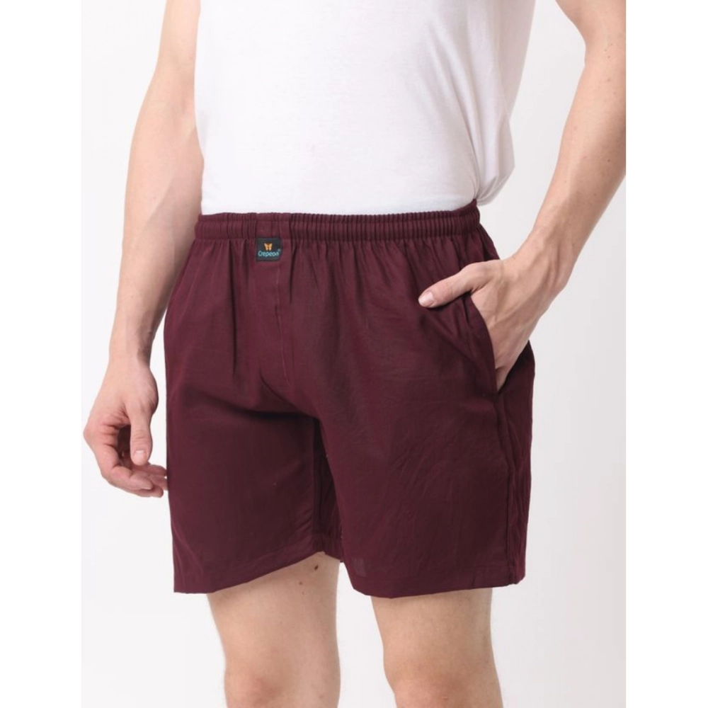 Generic Pack_of_2 Men's Polycotton Solid Boxer Shorts (Multicolor) Generic Pack_of_2 Men's Polycotton Solid Boxer Shorts (Multicolor)