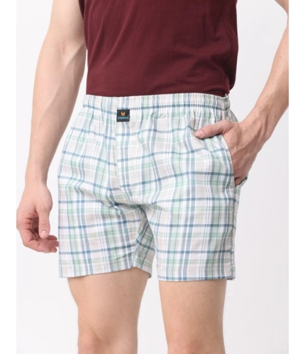 Generic Pack_of_2 Men's Polycotton Checked Boxer Shorts (Multicolor) Generic Pack_of_2 Men's Polycotton Checked Boxer Shorts (Multicolor)