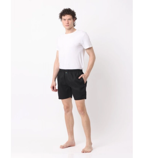 Generic Pack_of_2 Men's Polycotton Solid Boxer Shorts (Multicolor)