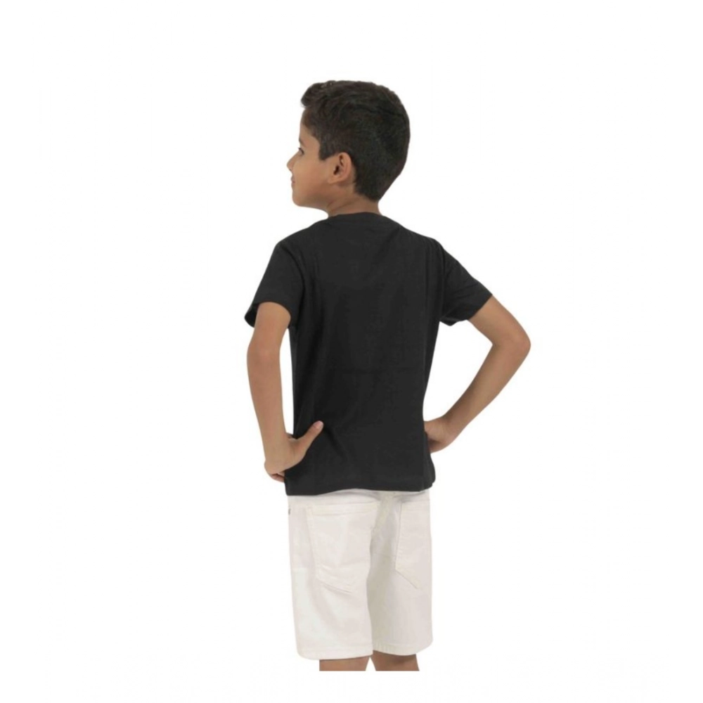 Generic Pack of 2 Boy's Cotton Printed Short Sleeve T-Shirt's (Multicolor) Generic Pack of 2 Boy's Cotton Printed Short Sleeve T-Shirt's (Multicolor)