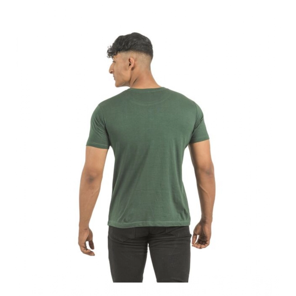 Generic Pack of 2 Men's Casual Cotton Printed Short Sleeve Tshirts (Multicolor) Generic Pack of 2 Men's Casual Cotton Printed Short Sleeve Tshirts (Multicolor)