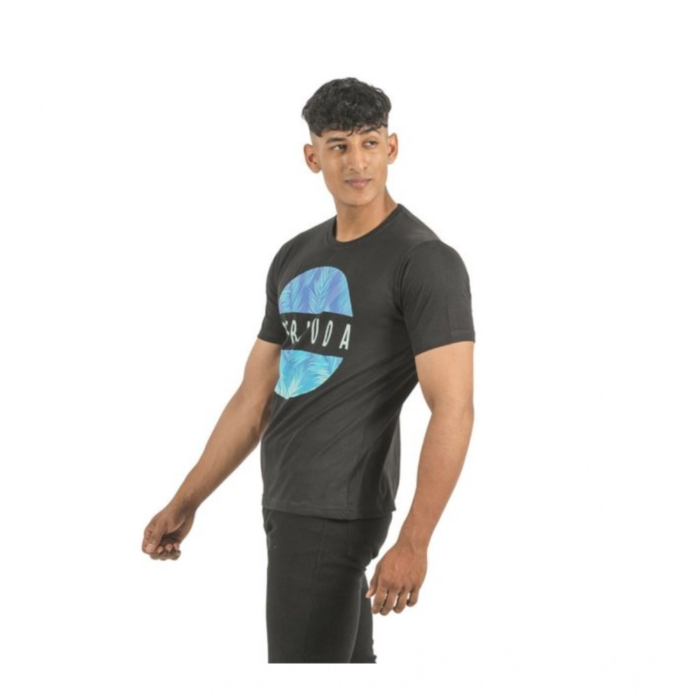 Generic Pack of 2 Men's Casual Cotton Printed Short Sleeve Tshirts (Multicolor) Generic Pack of 2 Men's Casual Cotton Printed Short Sleeve Tshirts (Multicolor)