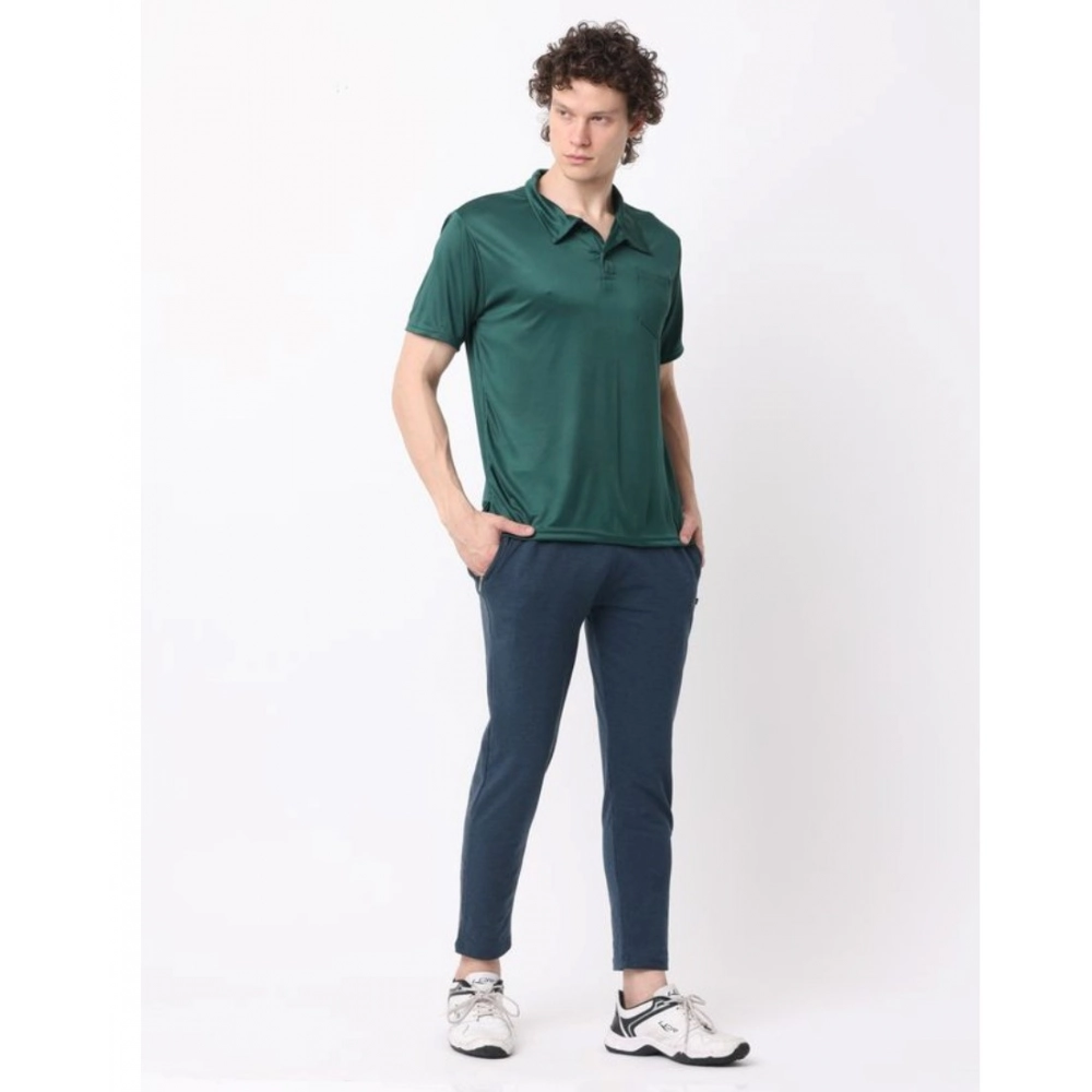 Generic Pack of 2 Men's Casual Cotton Blend Solid Short Sleeve Tshirts (Multicolor) Generic Pack of 2 Men's Casual Cotton Blend Solid Short Sleeve Tshirts (Multicolor)