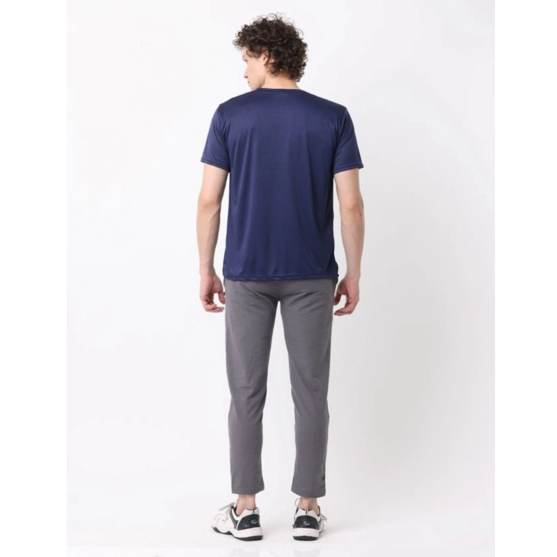 Pack of 2 Men's Casual Polyester Blend Solid Short Sleeve Tshirts (Multicolor) Pack of 2 Men's Casual Polyester Blend Solid Short Sleeve Tshirts (Multicolor)