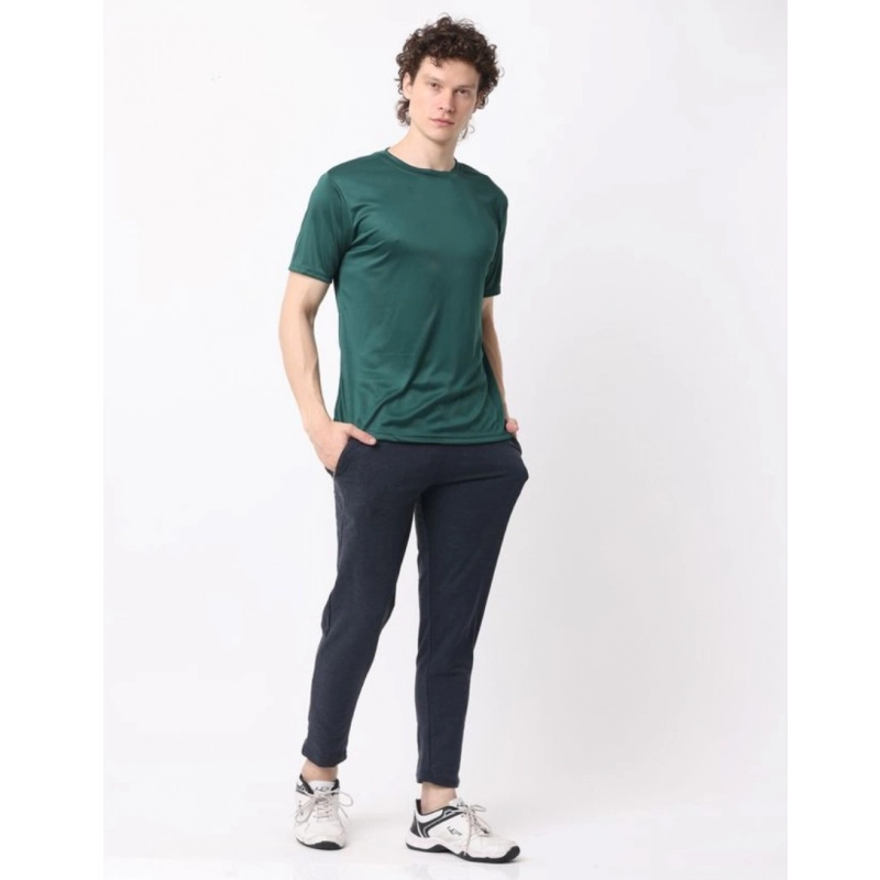 Pack of 2 Men's Casual Polyester Blend Solid Short Sleeve Tshirts (Multicolor) Pack of 2 Men's Casual Polyester Blend Solid Short Sleeve Tshirts (Multicolor)