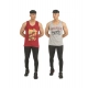 Generic Pack of 2 Men's Casual Cotton Printed Sleeveless Sleeve Tshirts (Multicolor) Generic Pack of 2 Men's Casual Cotton Printed Sleeveless Sleeve Tshirts (Multicolor)