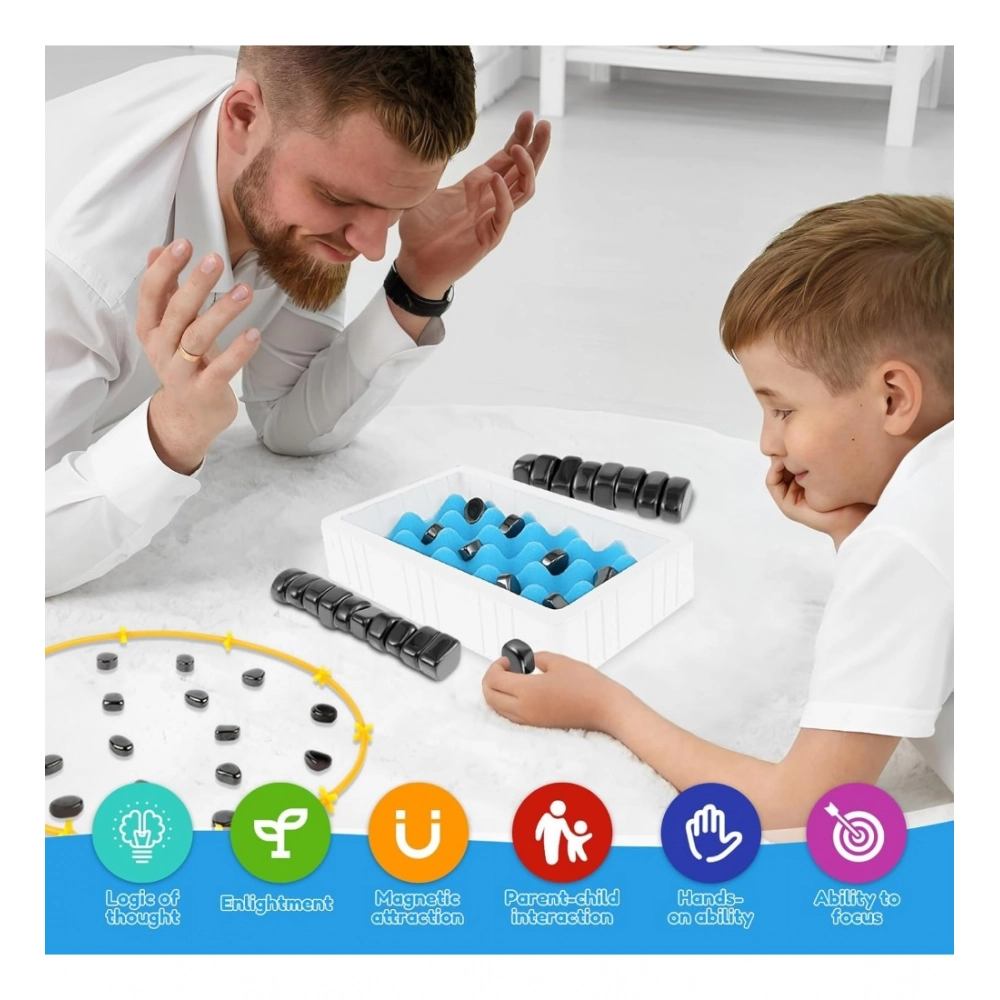 Generic Megnet Magnetic Chess Game Set for Rocks (Black) Generic Megnet Magnetic Chess Game Set for Rocks (Black)
