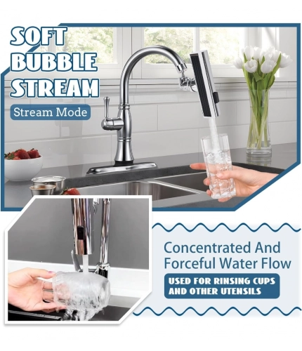 Generic Plastic Faucet Waterfall Kitchen Tap Anti Splashing (Silver) Generic Plastic Faucet Waterfall Kitchen Tap Anti Splashing (Silver)