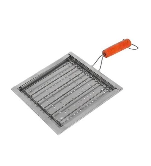 Generic Steel Desk Tabletop Outdoor Stainless Steel Mini Smoker (Silver)