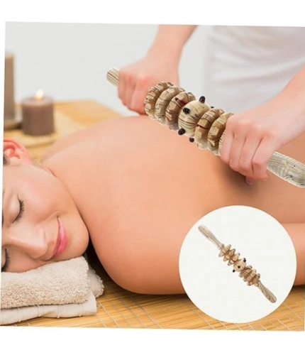 Generic Wood 7 Wheels Fancy Gua Sha Massager Roller (Wood) Generic Wood 7 Wheels Fancy Gua Sha Massager Roller (Wood)