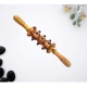 Generic Wood wheel Roller Gym Massage Roller (Wood) Generic Wood wheel Roller Gym Massage Roller (Wood)