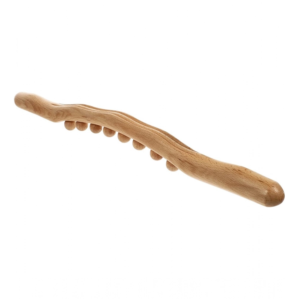 Generic Wood Gua Sha Massager Therapy Tool Manual 8 Beads (Wood) Generic Wood Gua Sha Massager Therapy Tool Manual 8 Beads (Wood)