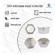 Generic Steel Washing Stainless Steel Colander Basin (Silver) Generic Steel Washing Stainless Steel Colander Basin (Silver)