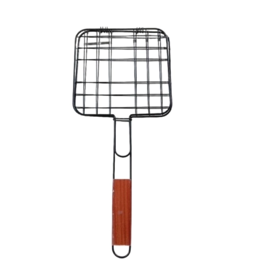 Generic Steel Grill Portable Stainless Steel With Handle Square (Black)