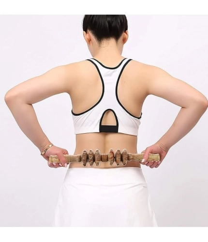 Generic Wood 7 Wheel Roller Gua Sha Gym (Wood) Generic Wood 7 Wheel Roller Gua Sha Gym (Wood)