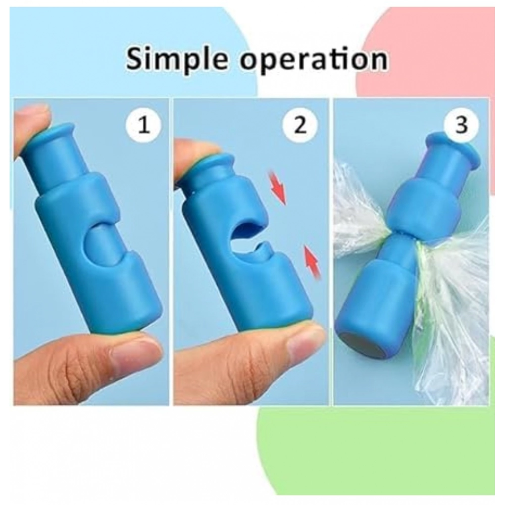Generic 6Pcs Plastic Food Bag Sealing Clips (Multicolor) Generic 6Pcs Plastic Food Bag Sealing Clips (Multicolor)
