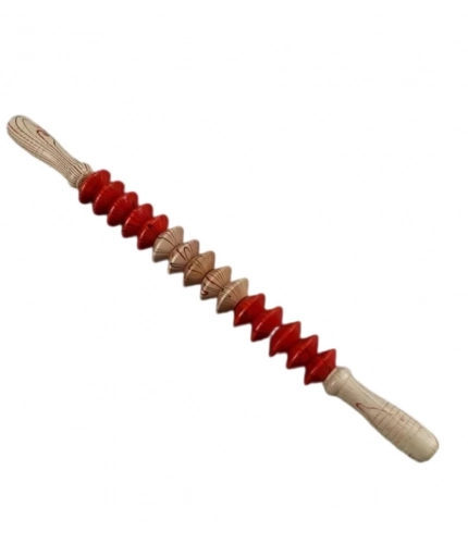 Generic Wood Therapy Massage Scraping Tools (Wood - Red)