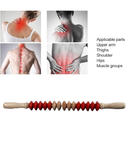 Generic Wood Therapy Massage Scraping Tools (Wood - Red) Generic Wood Therapy Massage Scraping Tools (Wood - Red)
