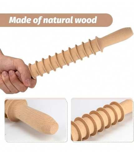 Generic Wood Roller Therapy Massage Tools (Wood) Generic Wood Roller Therapy Massage Tools (Wood)
