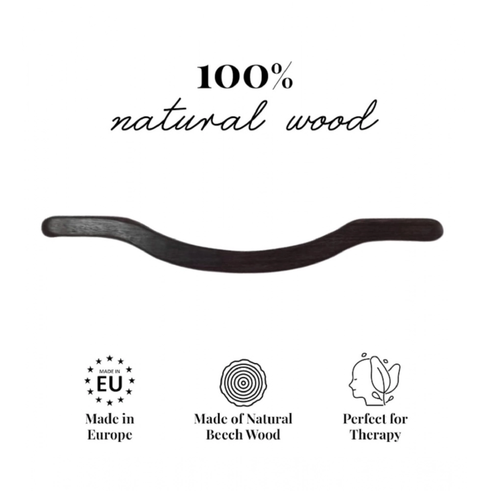 Generic Wood U Shape Massage Tools (Brown) Generic Wood U Shape Massage Tools (Brown)