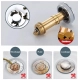 Generic Plastic Stainless Steel Pop-Up Sink Stopper (Silver)