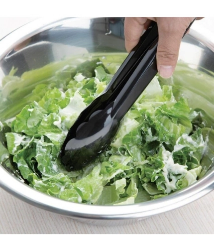 Generic Steel Kitchen Serving Food Salad (Black)