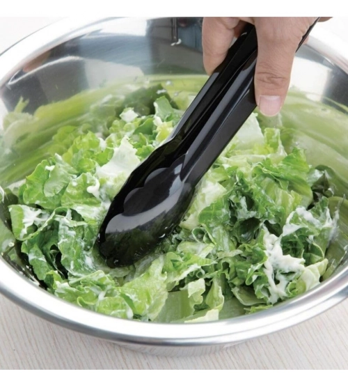 Generic Steel Kitchen Serving Food Salad (Black)