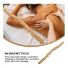 Generic Wood Gua Sha Massager Therapy Tool Manual 8 Beads (Wood)