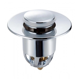Generic Plastic Stainless Steel Pop-Up Sink Stopper (Silver)
