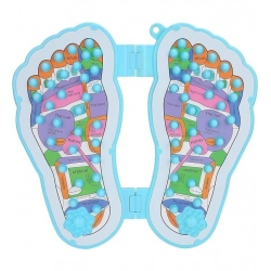 Generic Plastic Point Folding Foot Massager And Acupuncture (Blue)