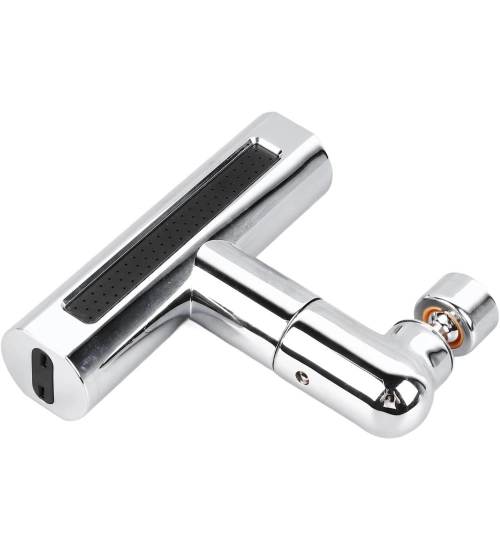 Generic Plastic Faucet Waterfall Kitchen Tap Anti Splashing (Silver)