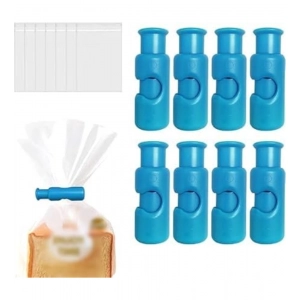 Generic 6Pcs Plastic Food Bag Sealing Clips (Multicolor) Generic 6Pcs Plastic Food Bag Sealing Clips (Multicolor)