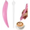 Generic Plastic Latte Art Pen &amp; DIY Spice Decoration Tool (Multicolor)