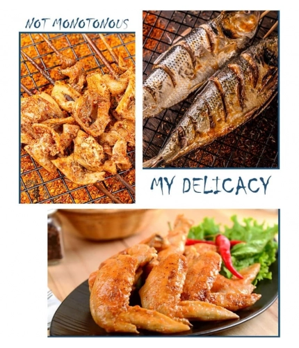 Generic Steel Roasting Fish Grilling Basket (Silver) Generic Steel Roasting Fish Grilling Basket (Silver)