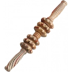 Generic Wood 7 Wheel Roller Gua Sha Gym (Wood)