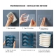 Generic Plastic 6 Layer Kitchen Rack Stand (Blue) Generic Plastic 6 Layer Kitchen Rack Stand (Blue)