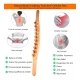 Generic Wood Gua Sha Double Row Stick Massager (Wood) Generic Wood Gua Sha Double Row Stick Massager (Wood)