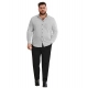 Generic Mens Casual Cotton Solid Full Sleeve Shirt (Grey) Generic Mens Casual Cotton Solid Full Sleeve Shirt (Grey)